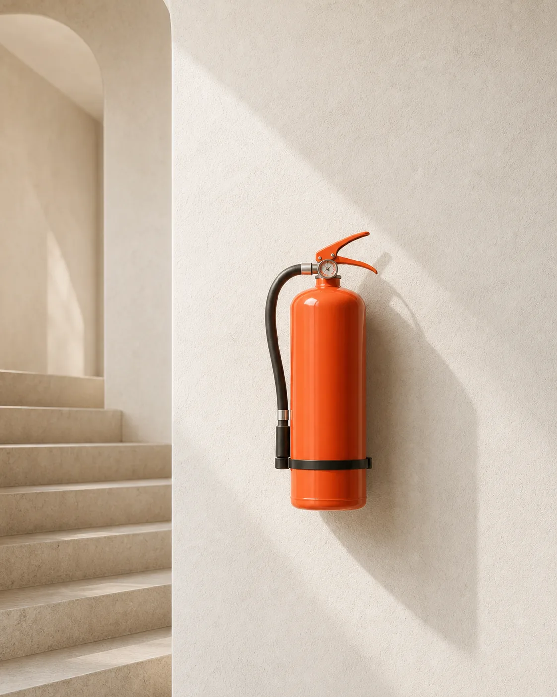 Fire extinguisher equipment